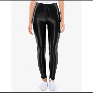 American Apparel Size XXS Black Disco Pants